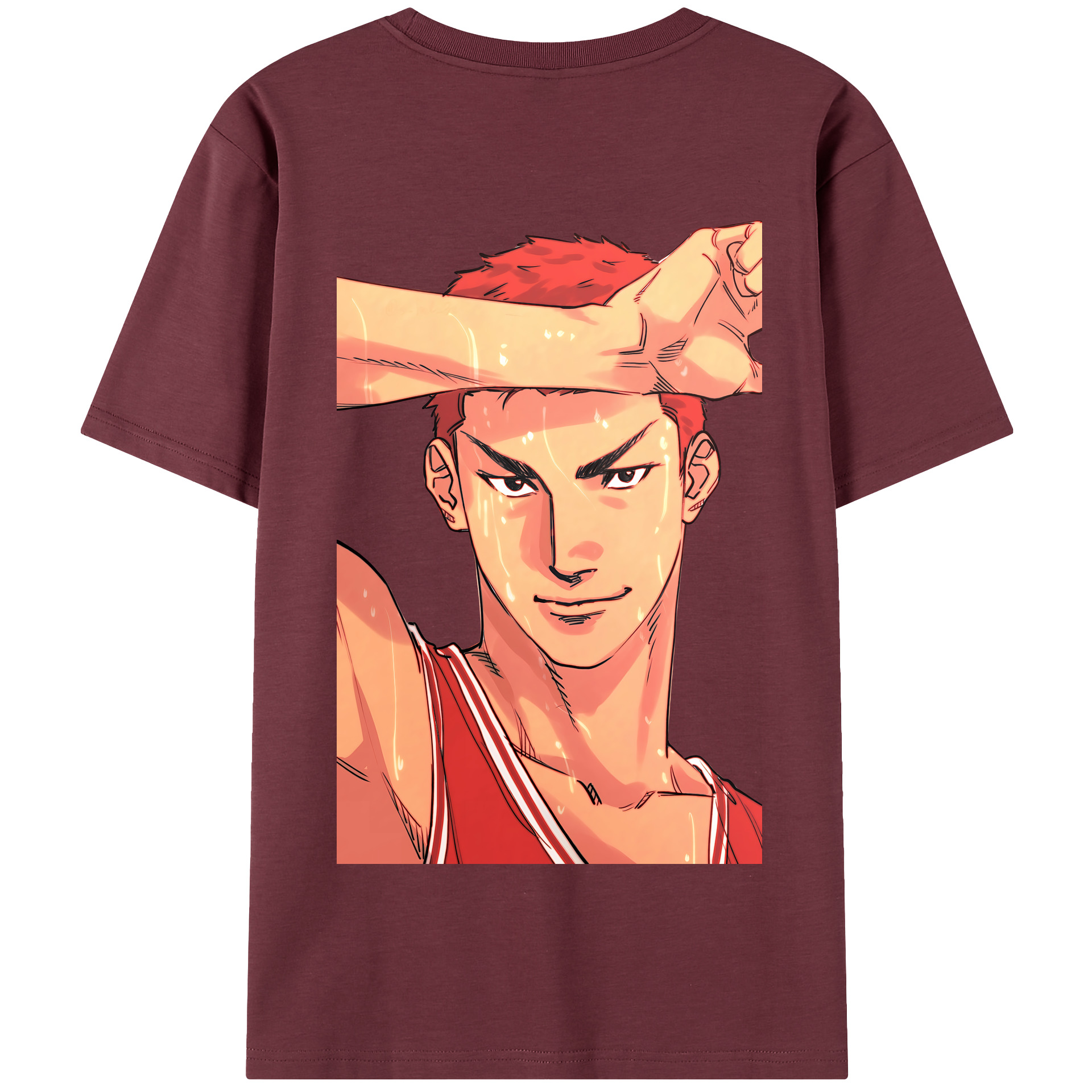 （画像用） SLAM DUNK／スラムダンク 綿100％半袖Tシャツ（背面プリント）